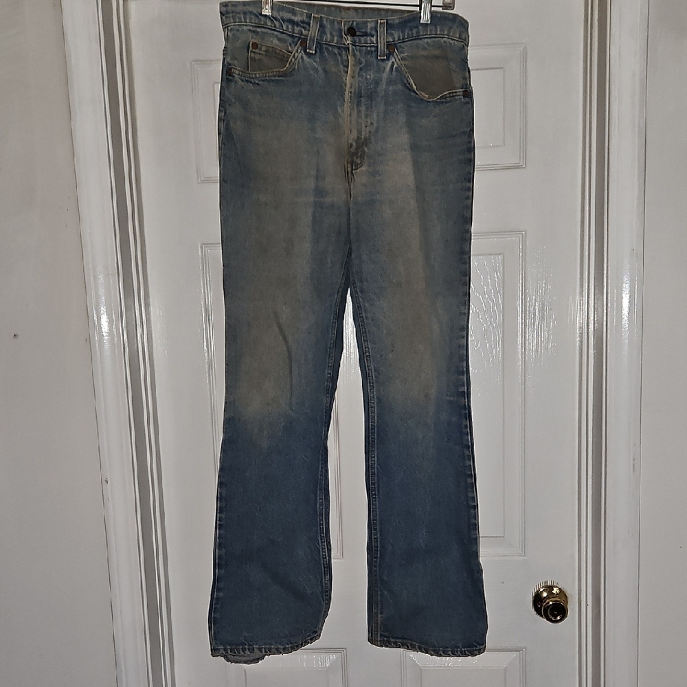 Levi's Blue Bootcut Jeans with Classic Denim Style "Vintage"